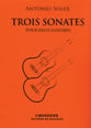 Three Sonatas Guitar and Fretted sheet music cover